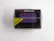 DiMarzio F-spaced Titan Neck Model Humbucker Purple W/Black Poles DP 258