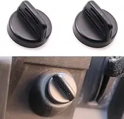 sukemichi 2X Ignition Key Cover for Polaris Ranger,Brutus,RZR,General,Sportsman,Scrambler,Trail Boss,Trail Blazer Accessories, Rubber, Black