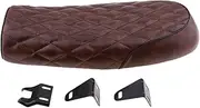 MagiDeal Flat Brat Style Tracker Racer Seat Saddle for CG125, Brown