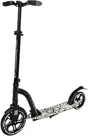 Crazy Skates Foldable Kick Scooter - Kick Scooters for Adults, Teens and Kids with Carrying Strap - Fast Folding, Adjustable Handlebars and Lightweight