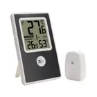 - Thermometer Indoor Outdoor Temperature Humidity Gauge Meter Home Office