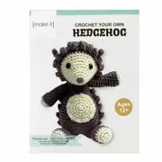 Make It Crochet Your Own Hedgehog Kit Stuffed DIY Toy