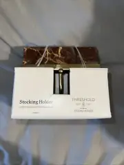 Marble Christmas Stocking Holder Threshold designed with Studio McGee