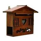 Wall Mount Locking Security Mailbox Home Decor Suggestion Box for Entryroom Gate