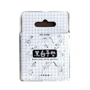 Cute Vaporwave Label Kawaii Diary Handmade Adhesive Paper Flake Japan Sticker Scrapbooking Stationery Stationery