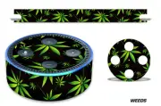 Skin Decal Wrap for the Amazon Echo Dot 2nd Gen Alexa Graphics Stickers WEEDS