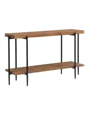 [IHOMDEC] Extra Long Console Sofa Table 135cm in Dark Brown