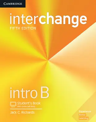 Interchange Intro B: Student's Book with Online Self-Study (5 Ed.)