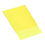 3.3ft Crepe Paper Roll, 20 Roll 20" Width Paper Streamer Sheet, Yellow