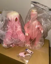 Godzilla Store Limited Marusan 350 Godzilla & Hedorah Sweets Pink Figure Set