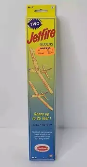 Jetfire Twin Pk- 2 Gliders Stunt Planes (Soars 25 ft) NEW IN BOX Made in the USA
