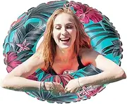 Pool Tubes | Floating Pool Ring Raft | Inflatable Portable Swim Tubes Relaxation Activities Floats for Adults Men Women Beach Puddles