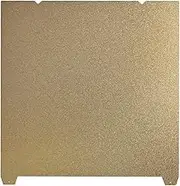 PEI Sheet Print Bed Removable Spring Steel Build Surface 315x310mm Compat with K1 Max Priners Gold One Size