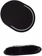 CLISPEED 8pcs Portable Hair Massage Comb Soft Shampoo Brush for Men for Scalp Cleansing and Relaxation Lightweight and Easy to Grip for Barber Use