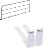 Bed Railing Steel Bed Assist Rail with Fall Prevention Guard Bed Assist Bar 90/120/140cm Assist Railing Safety Bed Rail