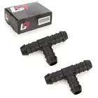 2x Pa-Schlauch T-Piece PA6 Hose Connector Petrol Oil Resistant 14mm for Peugeot