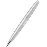Pilot MR1 Metropolitan Ballpoint Pen Medium Black Ink (Silver Barrel)