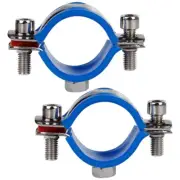 2 Pcs Office Chair Protector Pipe Holder Clamp Stop Sinking Fix Clamps