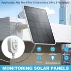 10W Solar Panel for Eufy Arlo Pro 4 / 3 Ultra Eufycam E/2C/E/2 Pro Magnetic 3M