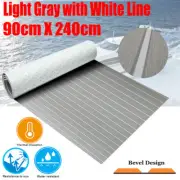 Boat Flooring Foam Mat 90x240cm EVA Marine Teak Decking Sheet Self Adhesive