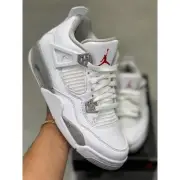Air Jordan 4 Retro GS 'White Oreo'