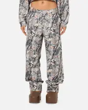 [ED HARDY] Ed Hardy Women's Camouflage Trackpants Real Tree Camo - Size 2XL 2XL Real Tree Camo