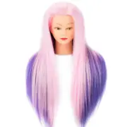 Hair Styling Training Head Manikin Practice Cosmetology Doll Head Hairdressing