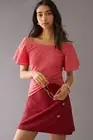 Maeve Anthropologie Off-The-Shoulder Flutter Blouse Top Short Sleeve XS 235034