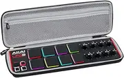 Aproca Hard Carry Travel Case for Akai Professional LPD8 Portable 8-Pad USB MIDI Pad Controller