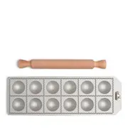 Marcato 12 Pc Classic Round Ravioli Mold and Pin