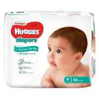 在飛比找蝦皮購物優惠-5 件 Huggies 白金 S 優質尿布