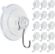 Suction Cup Hooks, Removable Reusable Cups for Hook-A, Stylish