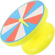 KONTONTY Win Prize Wheels Small Math Teaching Prop Digital Color Block Turntable for Raffle Game