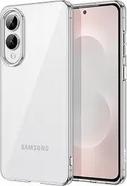 [JETech] Case for Samsung Galaxy S25 Edge, Non-Yellowing Slim Minimalist Shockproof Bumper Protective Phone Cover, Anti-Scratch Hard PC Back (Clear)