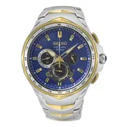 Seiko Coutura Solar Blue Two-Tone Watch SSC750P