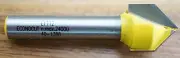 Router Bit 12.7mm Vee Groove 1/4" Shank Econocut by Carbitool Carb-I-Tool EY112