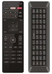 VIZIO XRT500 LED HDTV Remote - has QWERTY Keyboard with back light -XRT500