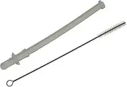 Milk Intake Tube 5313235381 + Cleaning Brush (8 mm) Compatible with DeLonghi EN750 Lattissima Pro Nespresso Machine