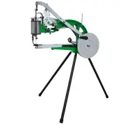 Hand Cobbler Shoe Repair Machine Dual Cotton Nylon Line Sewing Machine Black