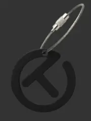 Scotty Cameron Key Fob - Circle T - Black