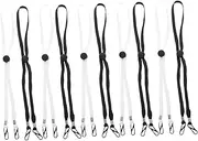 Windproof Rope Hat Chin Strap 10pcs Sun Hat Lanyard Detachable Mask Clip for Boys and Girls