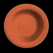 G.E.T. B-139-RO Diamond Rio Orange Melamine 13 oz. Mardi Gras Bowl - 2 Doz