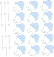 Healeved 15 Sets Hair Coloring Kit with Highlight Cap and Crochet Tool for Salon Home Use for Beginners Professionals Comfortable Fit Easy to Use Hair Highlighting