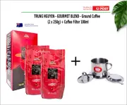 Vietnamese Trung Nguyen GOURMET BLEND Ground Coffee 500g + Coffee Filter