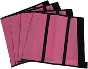 Horse Fly Leggings, Prevent Trampling Fine Mesh Leg Protection Tear Resistant Horse Fly Boots for Outdoor (Rose Red)