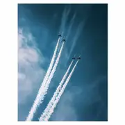 Flying Planes Canvas Print Wall art