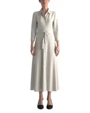 Pinko New Sushi Belted Shirt Dress