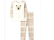 GYMBOREE UNISEX POLAR BEAR THERMAL PAJAMAS Mandy Moore size 5T NWT
