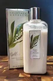 CRABTREE & EVELYN Lily Of The Valley Body Lotion Vintage 8.5 Oz