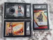 Seth Rollins WWE Autographed/Relic Card Lot